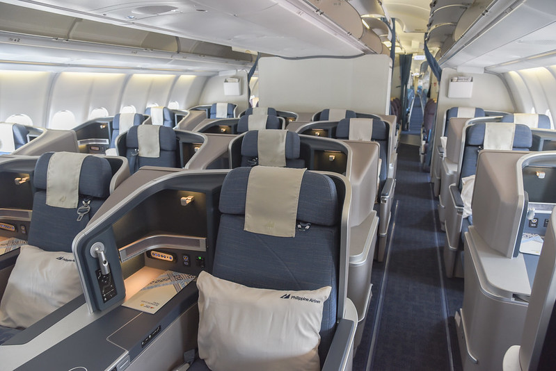 Philippine Airlines new tri-class A330 business class
