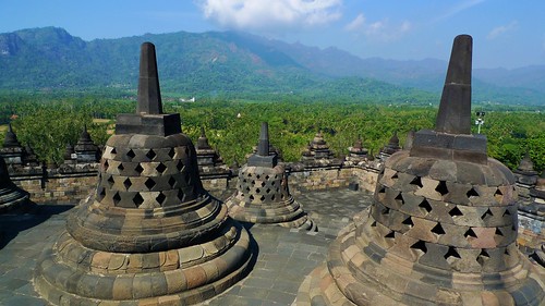 view from the top view from the top (Borobudur)