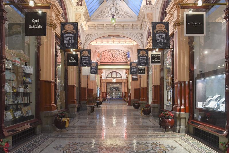 melbourne's block arcade