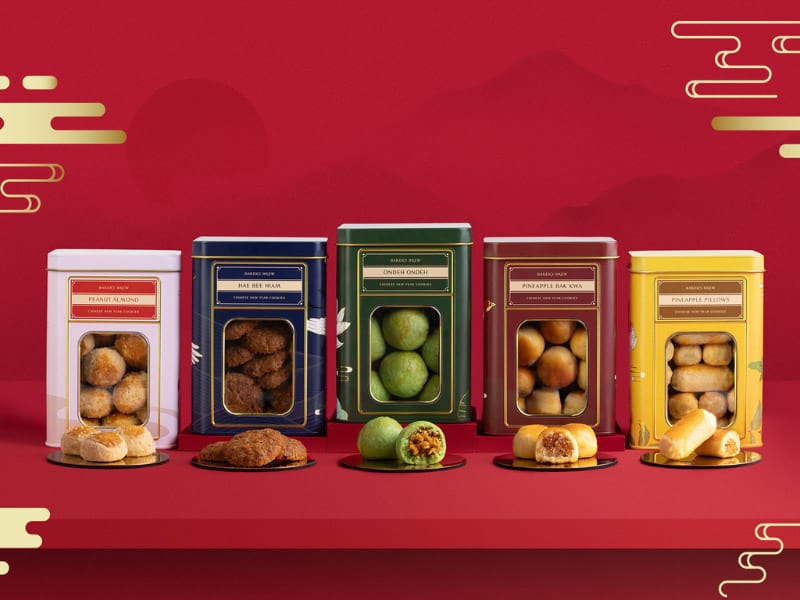 cny goodies from baker's brew