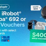 Free iRobot Roomba 692 Robot Vacuum or S$330 Cash for New HSBC Credit Card Applications