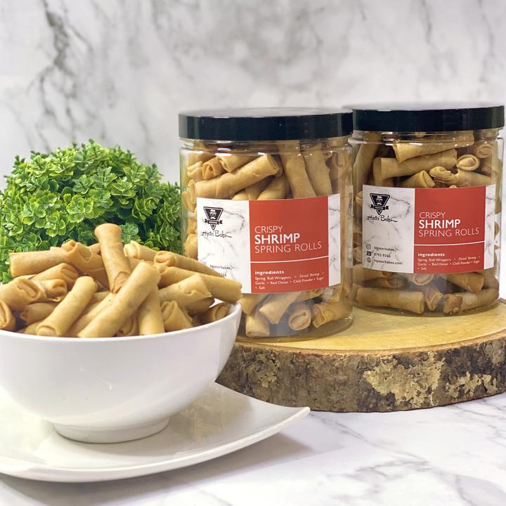 crispy shrimp roll from hipster bakes