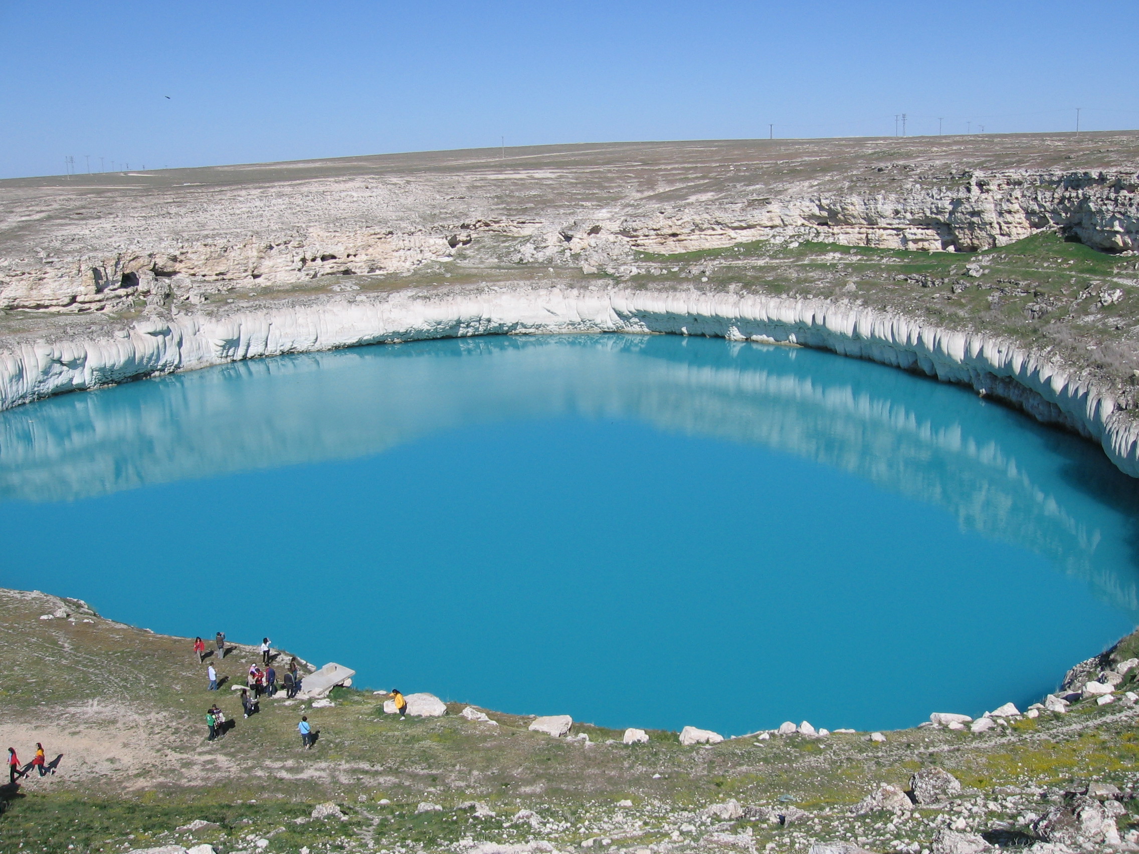 IMG_4754 the bluest lake i've ever seen