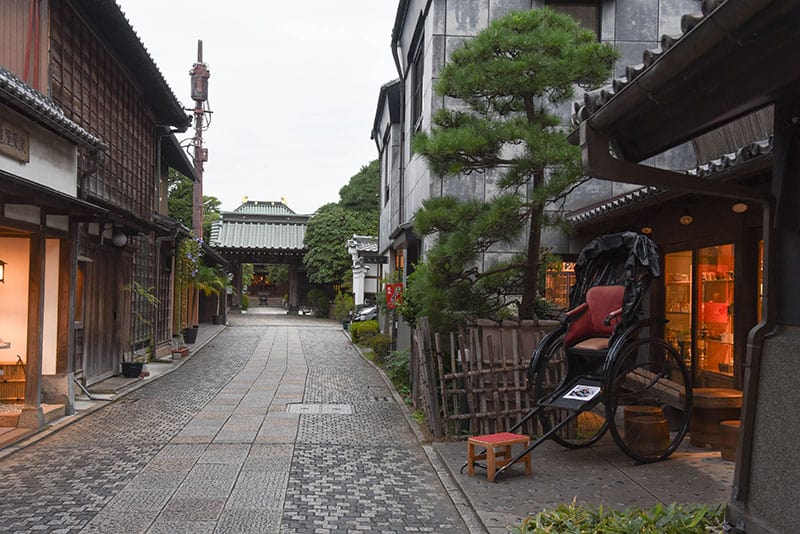old streets of kawagoe