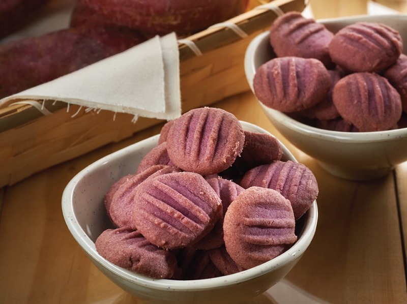 mdm ling purple potato cny cookies