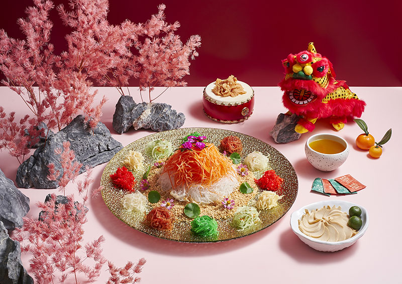 peach blossoms yu sheng